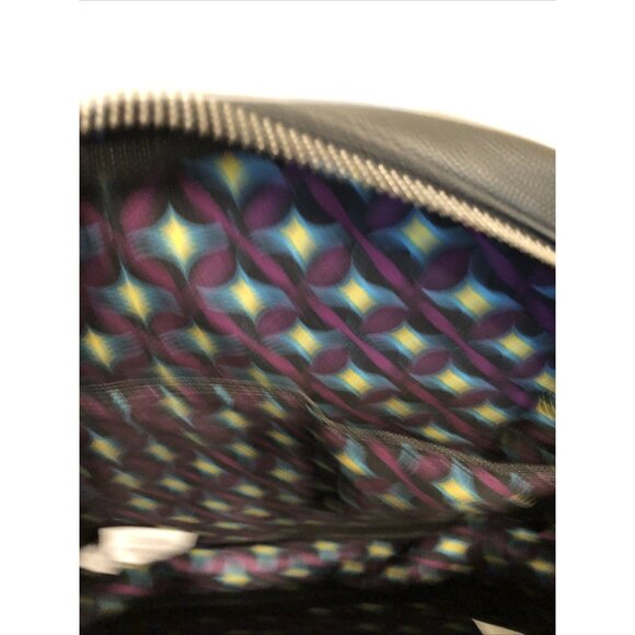 Christian Lacroix Backpack Black Pine Caviar Faux Leather 9” x 10” x 4” - Picture 5 of 7